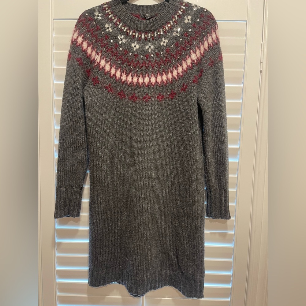 J Crew sweater dress
